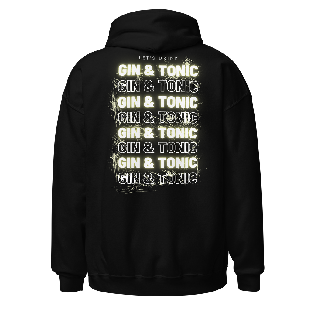 Hoodie DNKZ Multiply "Gin & Tonic" — vêtement barman barmaid France