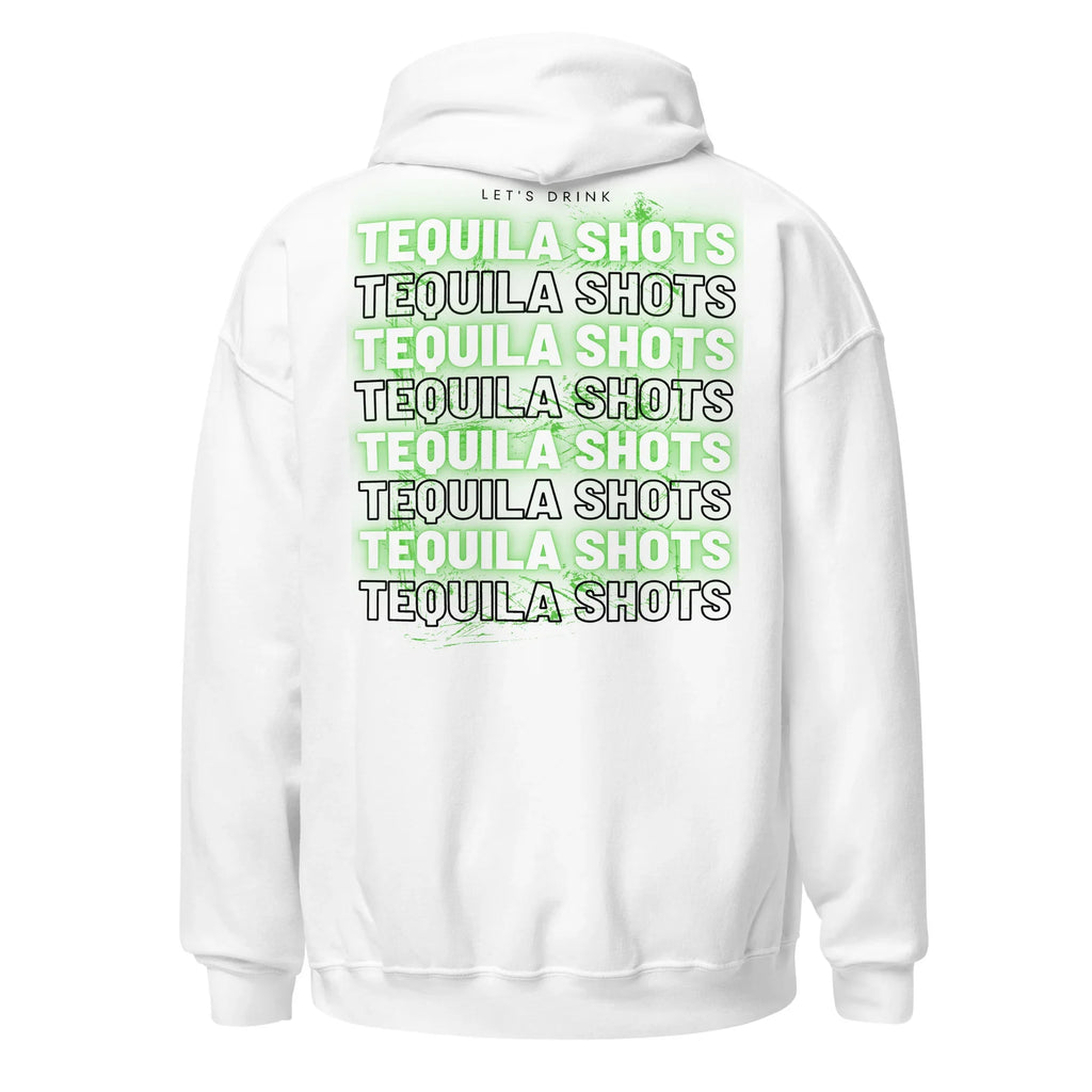 Hoodie DNKZ "Tequila Shots" — sweat à capuche barman barmaid cocktail tequila shots streetwear