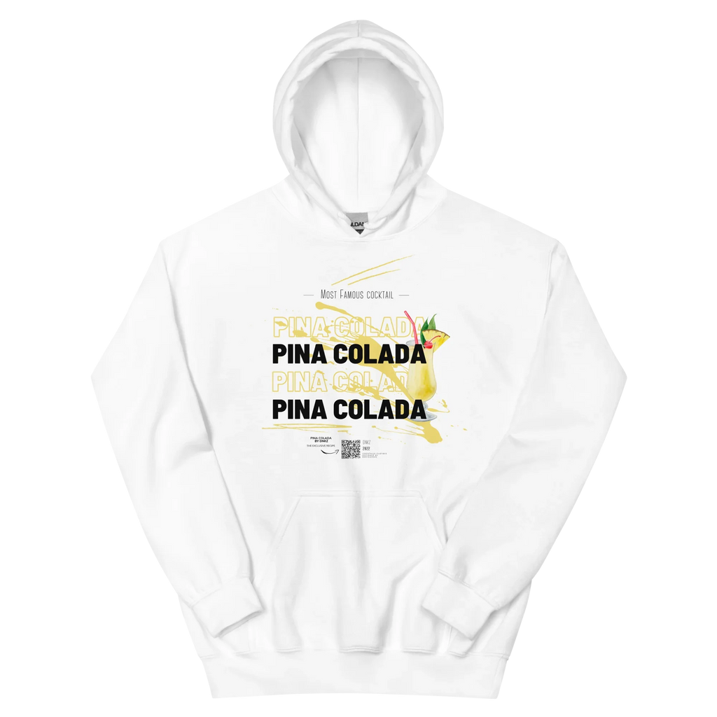 Hoodie DNKZ Most Famous Cocktails "Pina Colada" — vêtement barman barmaid France