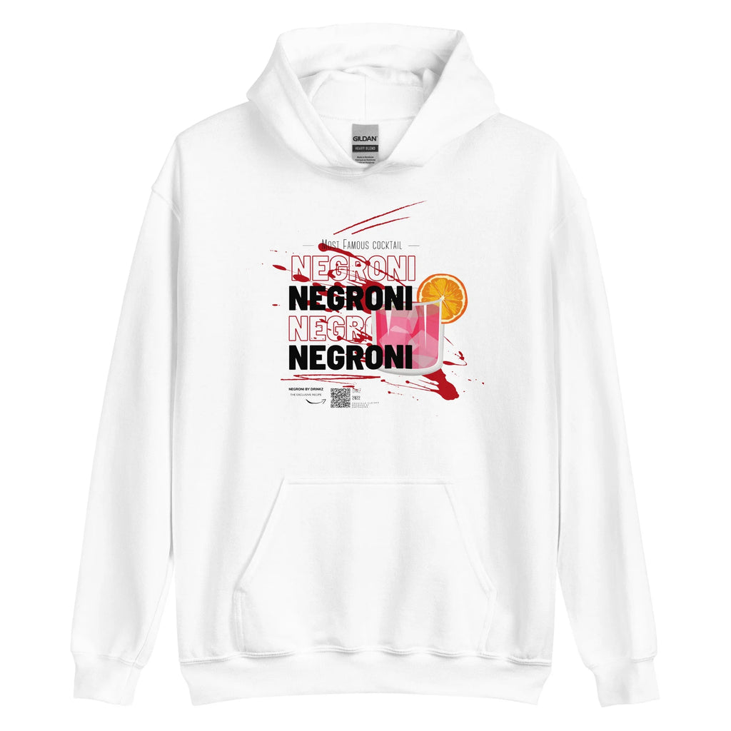 Hoodie DNKZ Most Famous Cocktails "Negroni" — vêtement barman barmaid France